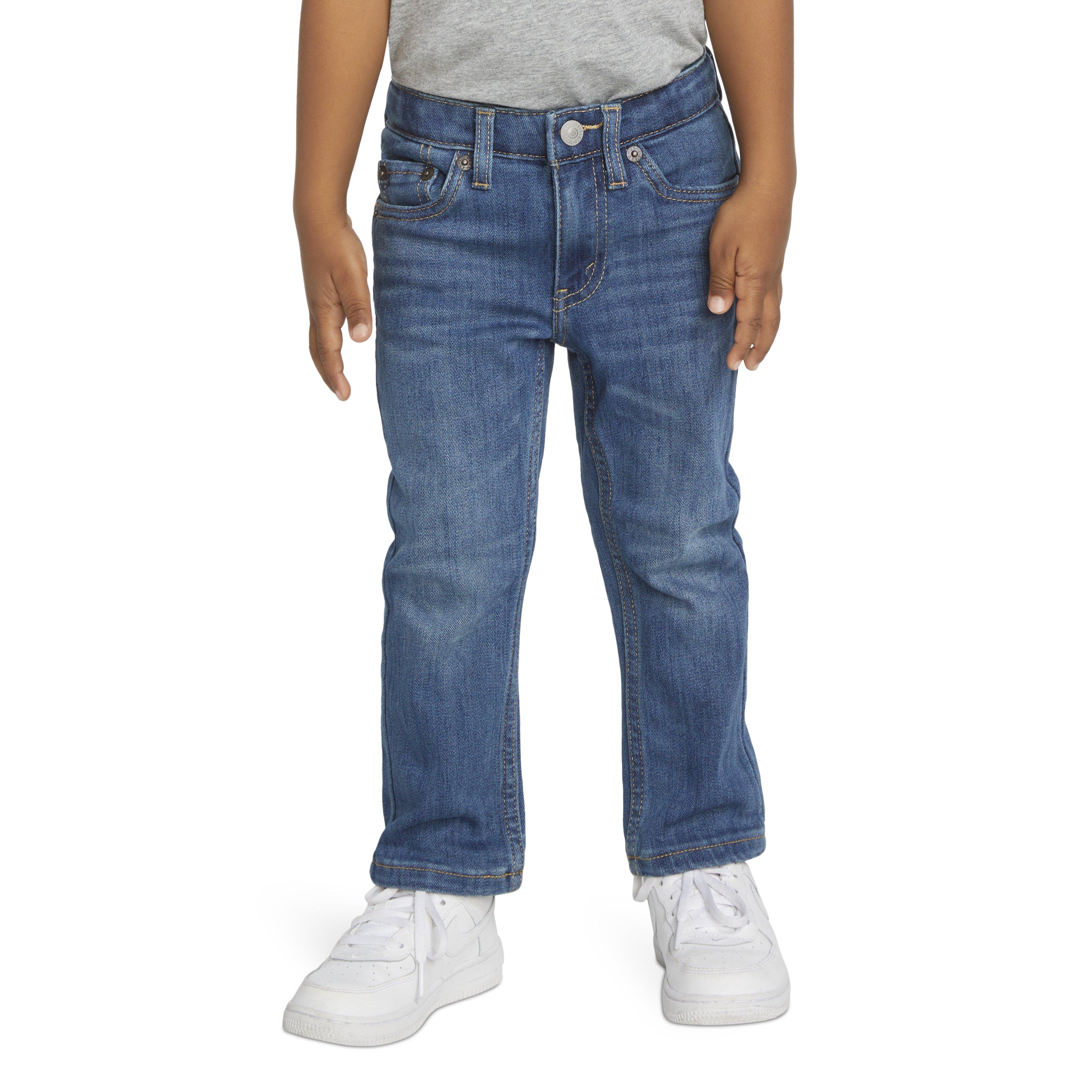 Levi's Toddler Boys' 511 Eco-Soft Performance Slim Fit Med Wash Well Worn Blue Denim Jeans - WELL WORN BLUE